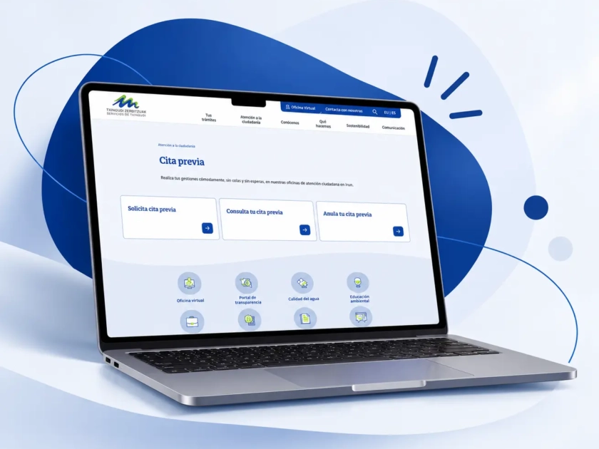 Servicios de Txingudi renueva su página web para acercar sus servicios a la ciudadanía